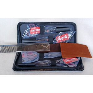 Smithking 7" professional dog grooming scissors 4 piece set straight/curved MORE